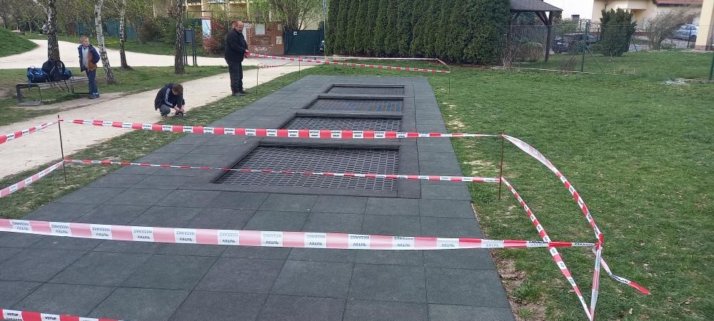 Oprava trampolín