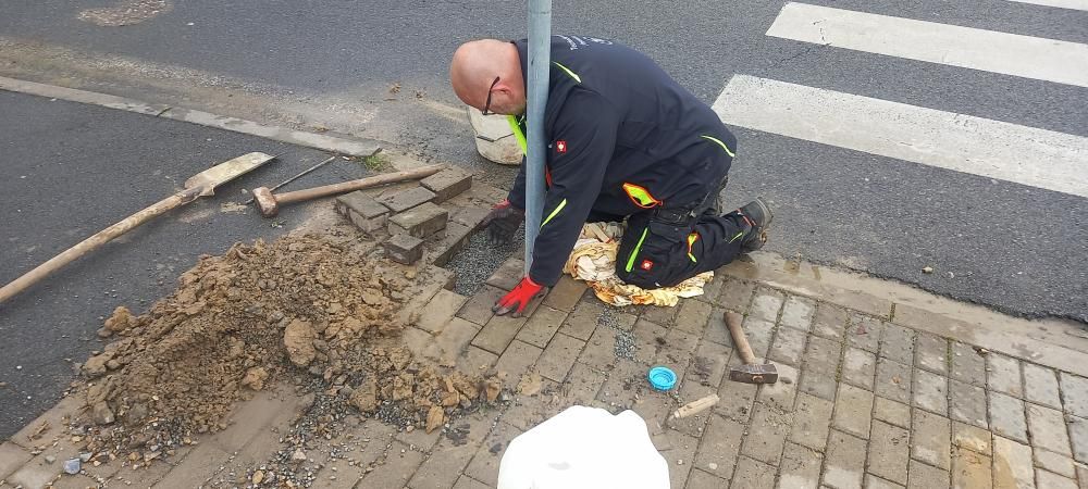 Opravy dopravn&iacute;ho značen&iacute;